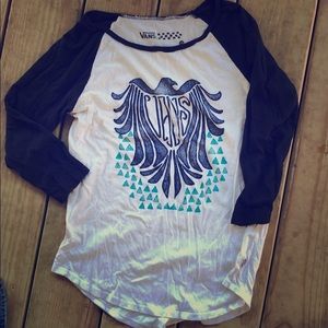 Vans 3/4 sleeve shirt